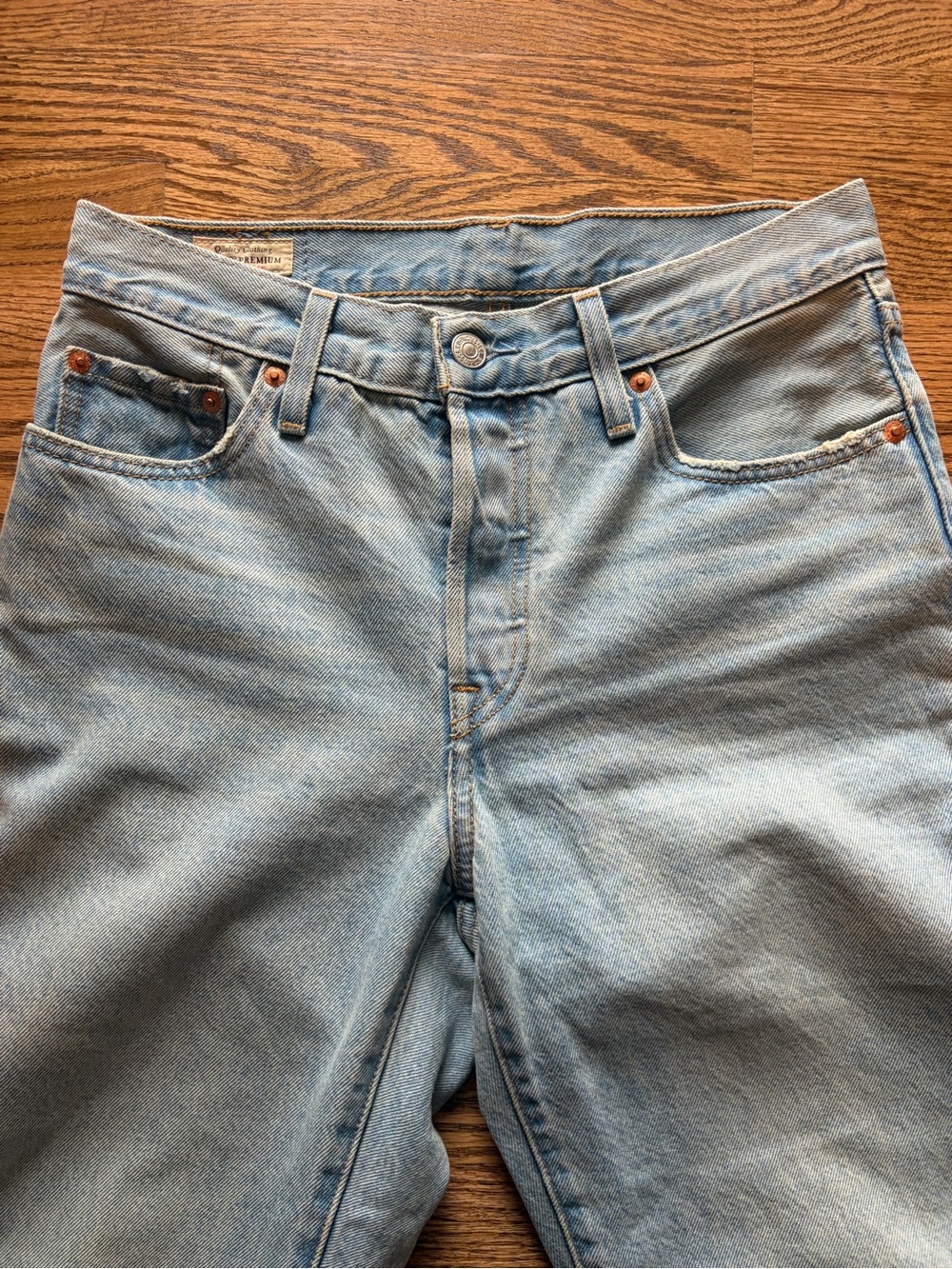 Levi's Premium 501’s Blue Straight Leg Women’s Jeans